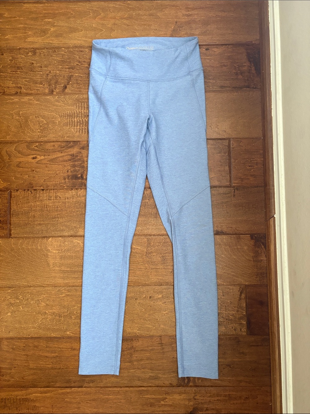 Outdoor Voices Light Blue Women's Performance Leggings